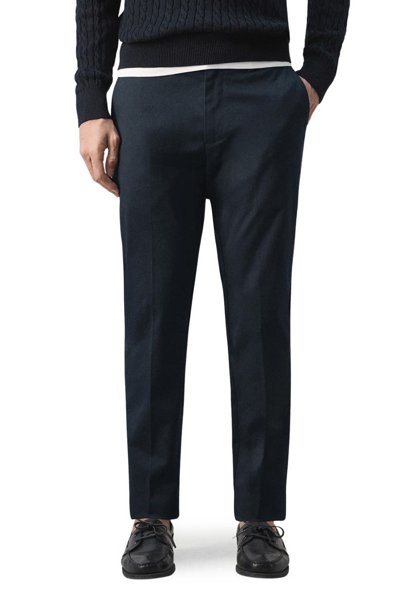 Dublino Slim Fit Chinos, Main, color, NAVY