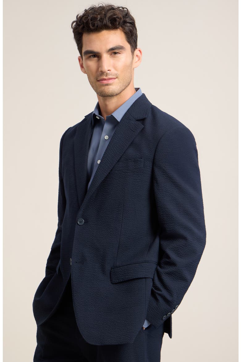 Anders Fit Textured Wool Suit, Alternate, color, NAVY TEXTURED WOOL
