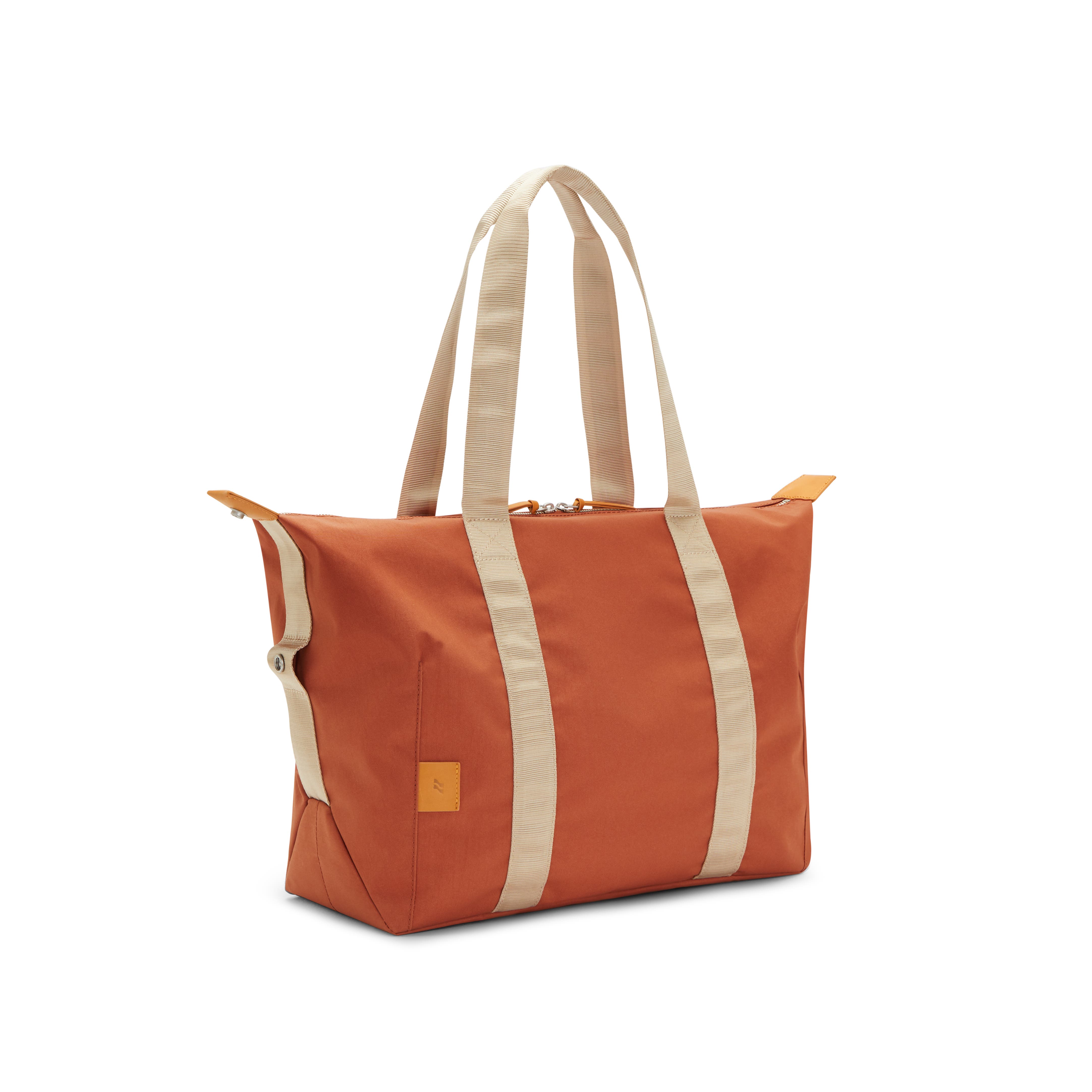 NIRU 24-Hour Travel Weekender Duffel Bag with Overnight Capacity, Alternate, color, Terracotta