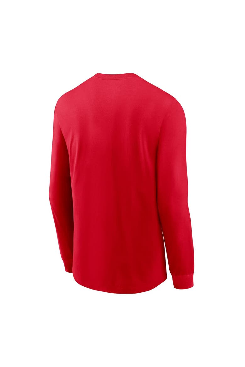 Men's Nike Scarlet Rutgers Scarlet Knights Legend Dri-FIT Long Sleeve T-Shirt, Alternate, color, Scarlet