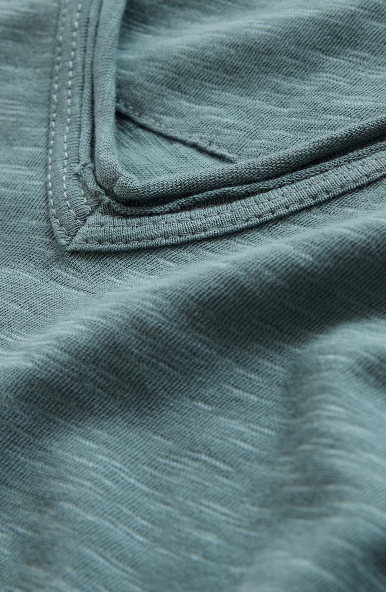 John Varvatos Miles Slub Organic Cotton V-Neck T-Shirt, Alternate, color, 