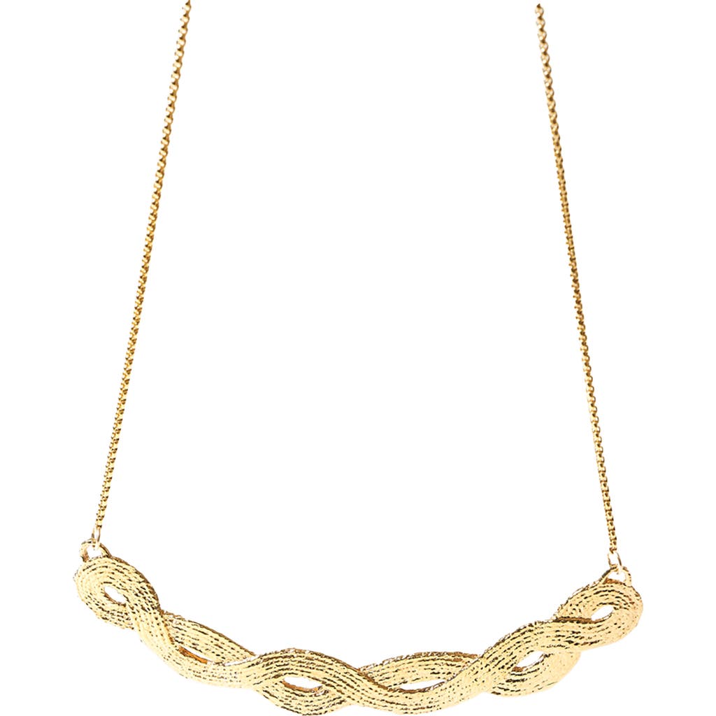 COG Braid Pendant - 14K Gold Plate  product