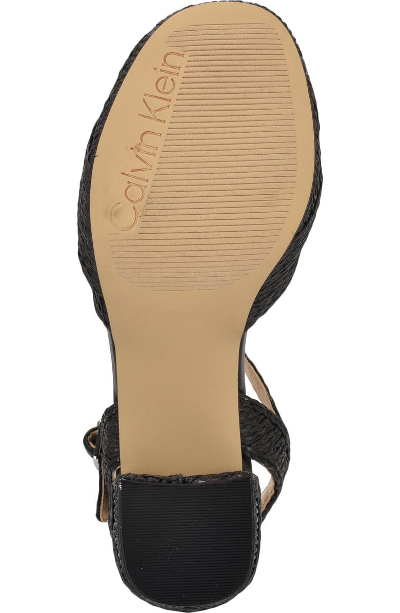 Calvin Klein Lessia Ankle Strap Sandal, Alternate, color,