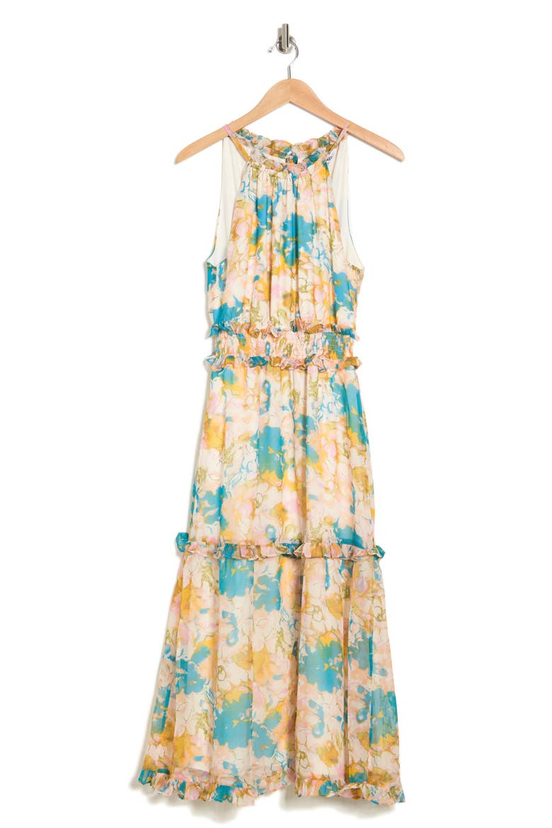 Wynn Dress, Alternate, color, WATER LILL