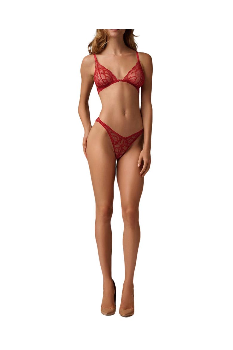 Mon Cheri Soft Bra, Main, color, Red