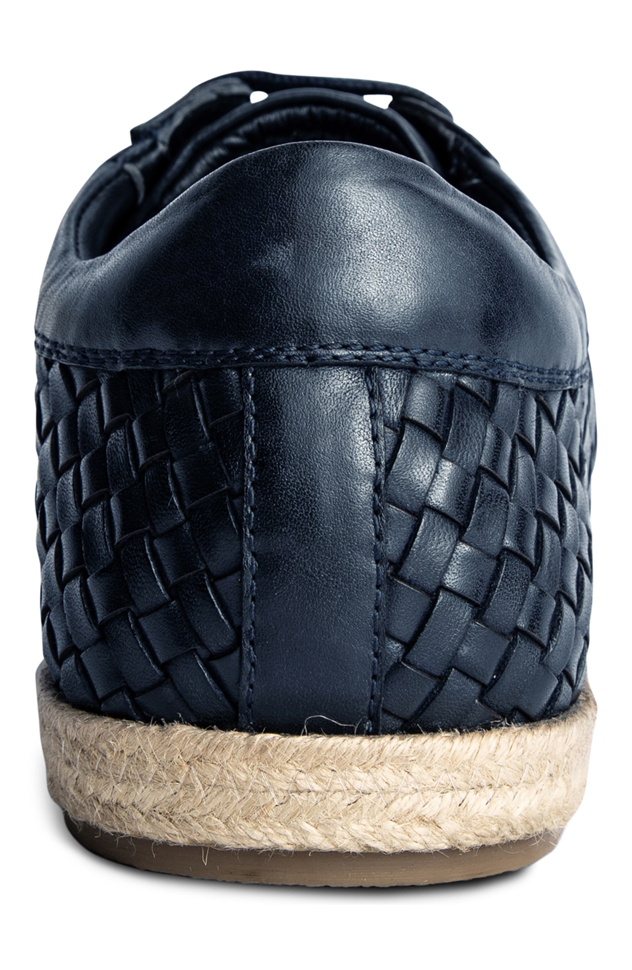 CARLOS SANTANA Gabor Woven Sneaker, Alternate, color, Blue