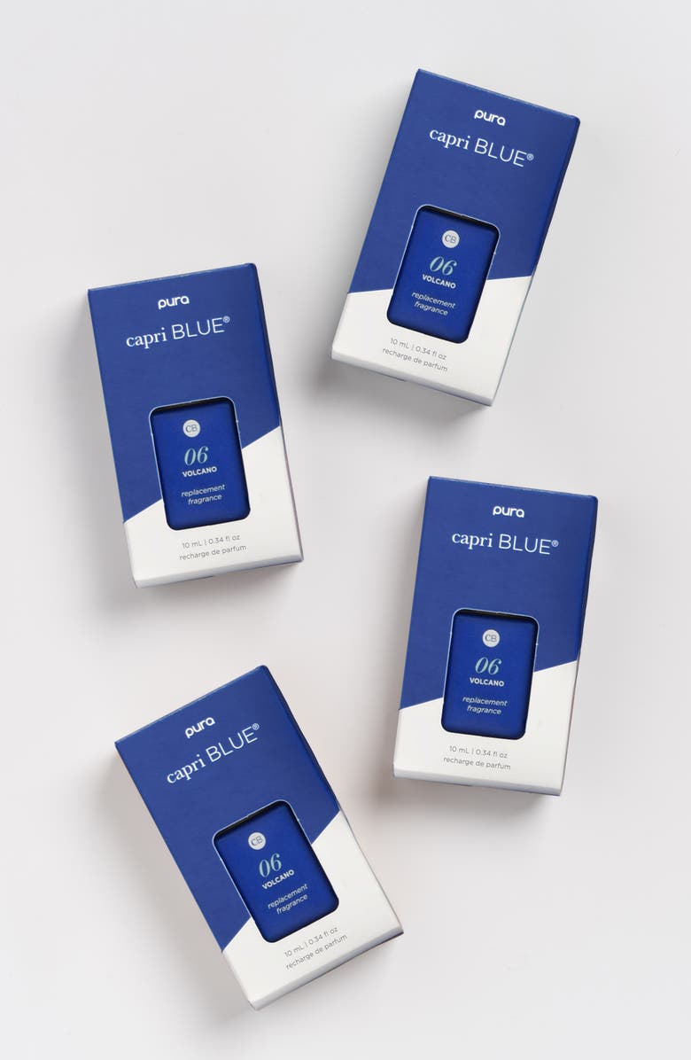 PURA X Capri Blue Volcano & Pura 4 Smart Fragrance Diffuser & Refill Set, Alternate, color,