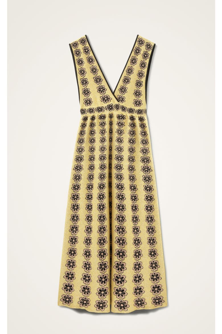 Caper Dress, Alternate, color, Multicolor Pink/Yellow/Black