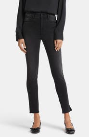 NYDJ Curve Shaper Ami Side Slit High Waist Skinny Jeans