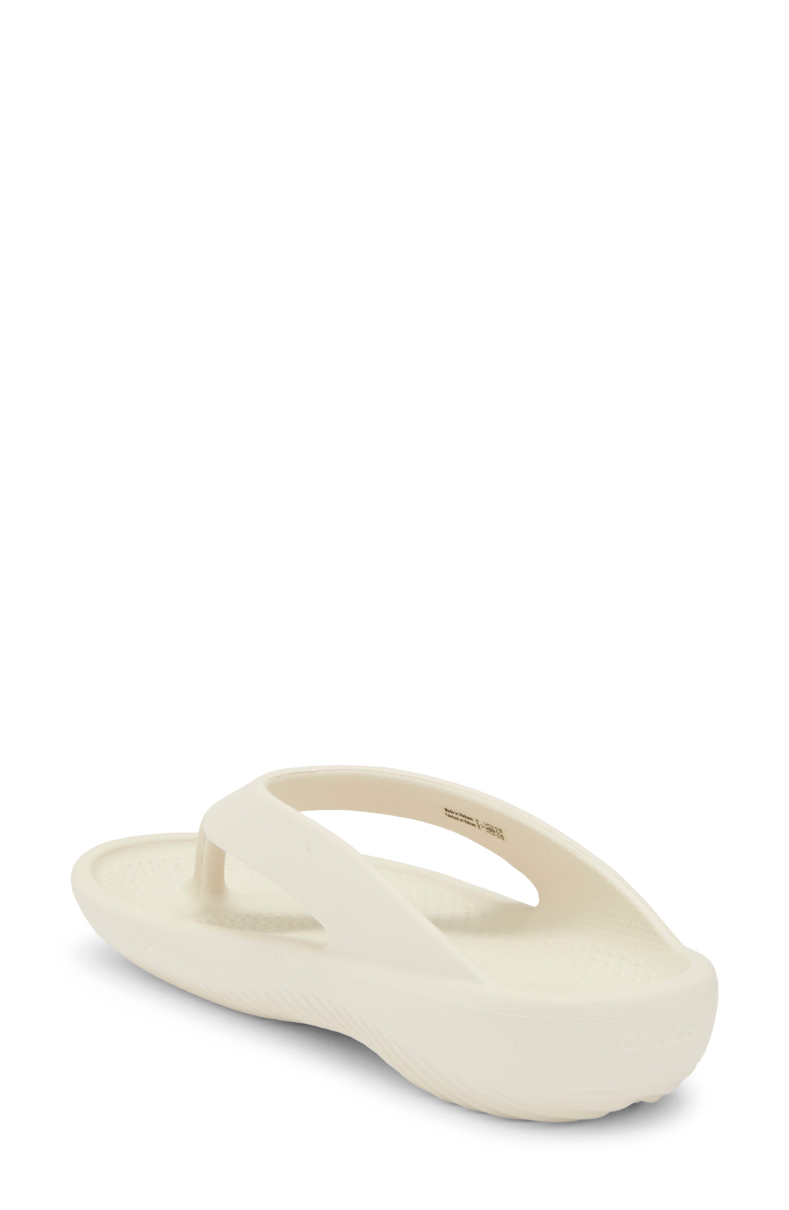 CROCS Mellow Recovery Flip Flop Sandal, Alternate, color, Stucco