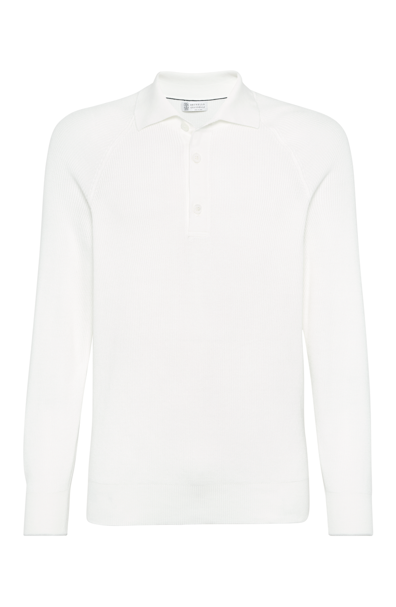 Brunello Cucinelli Polo-style sweater, Main, color, 
