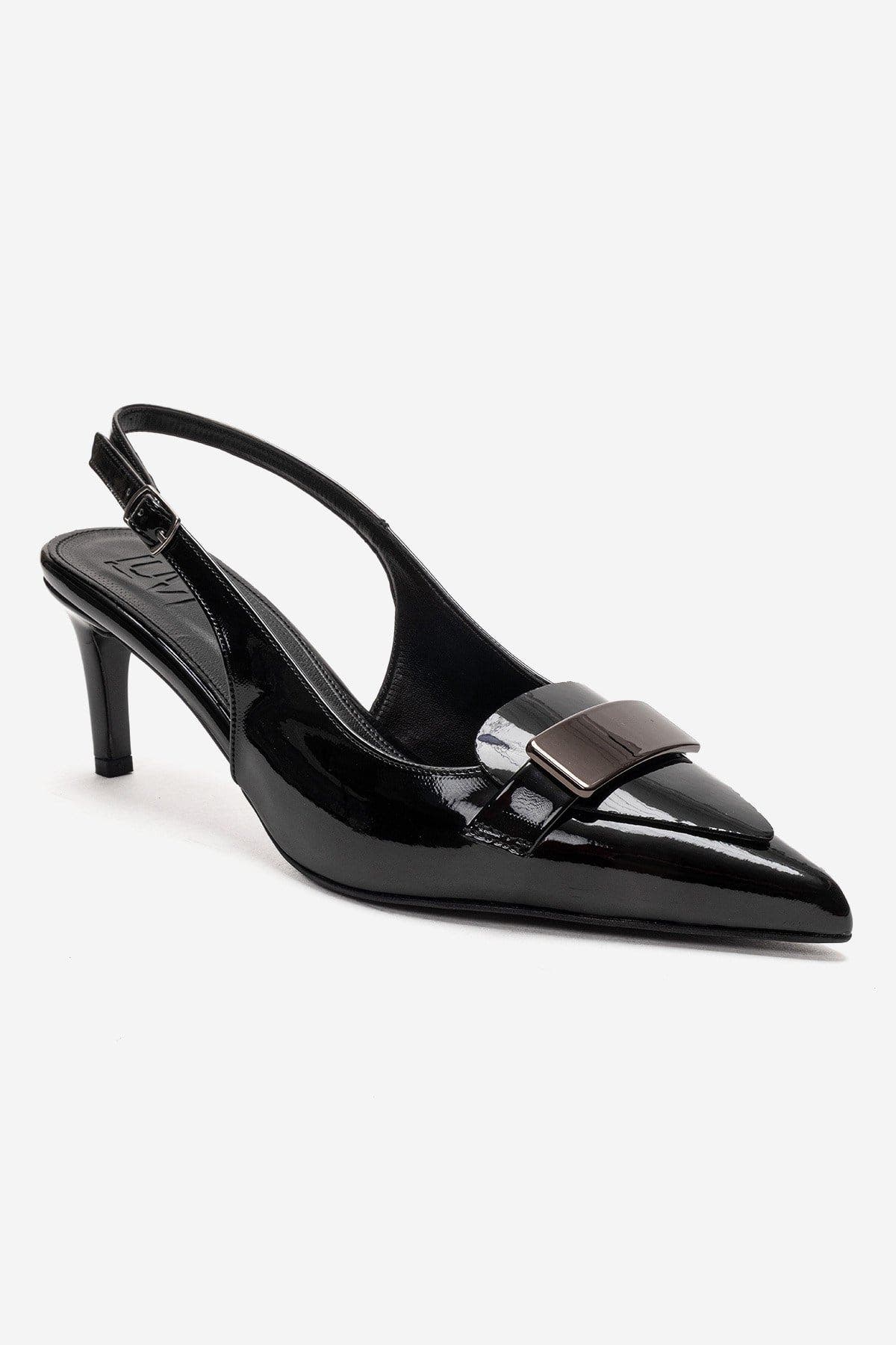 Prologue Shoes Sollenne Stiletto Pump, Alternate, color, Black