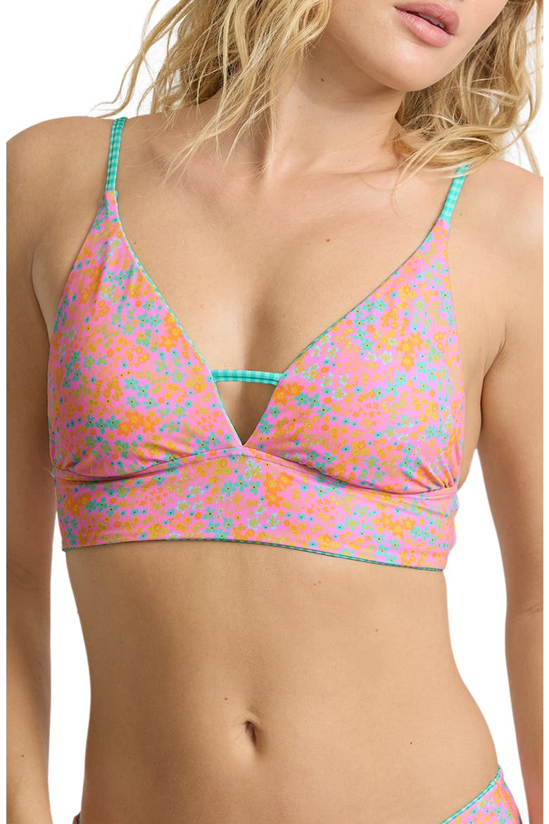 Babe Alert Reversible Bikini Top, Main, color, AGAVE