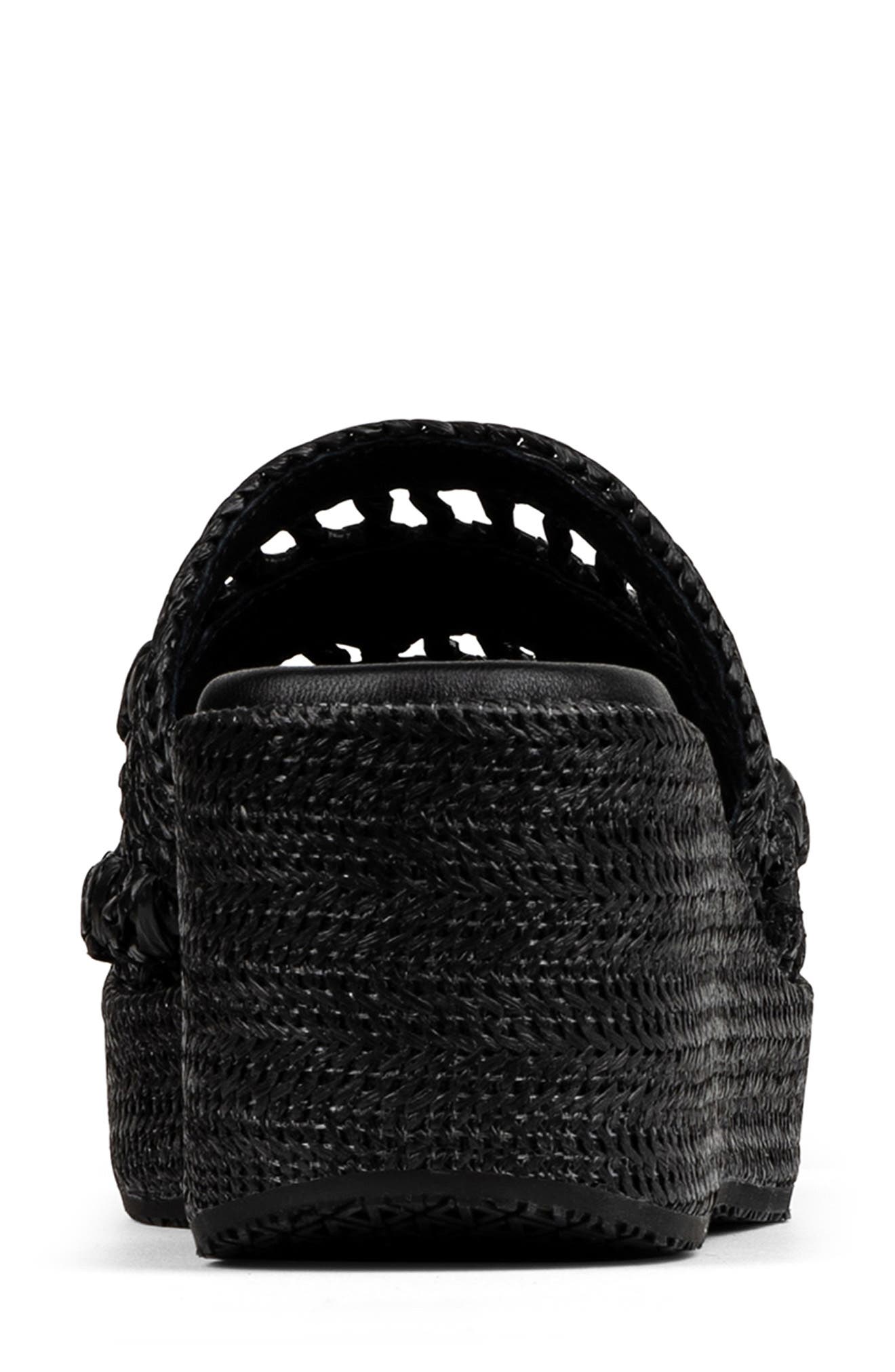 Donald Pliner Jakki Platform Wedge Sandal, Alternate, color, Black