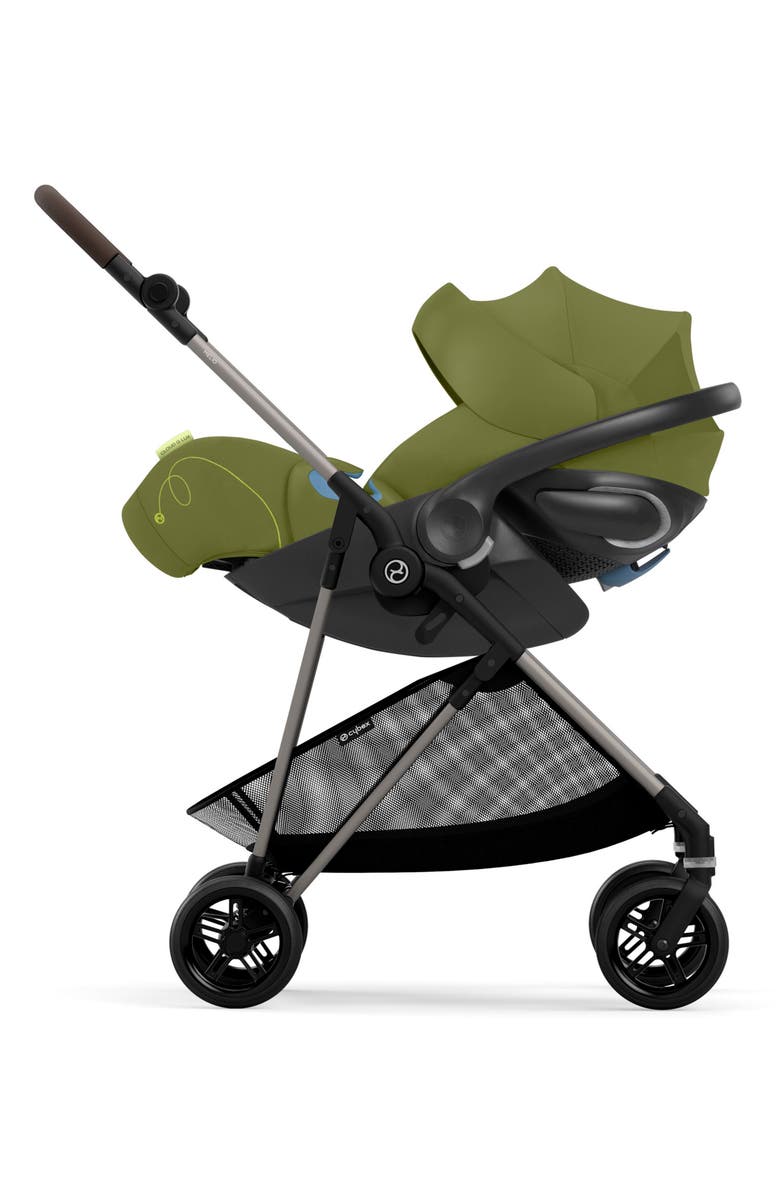 CYBEX Cloud G Lux Comfort Extend SensorSafe<sup>™</sup> Car Seat & Base, Alternate, color, Nature Green