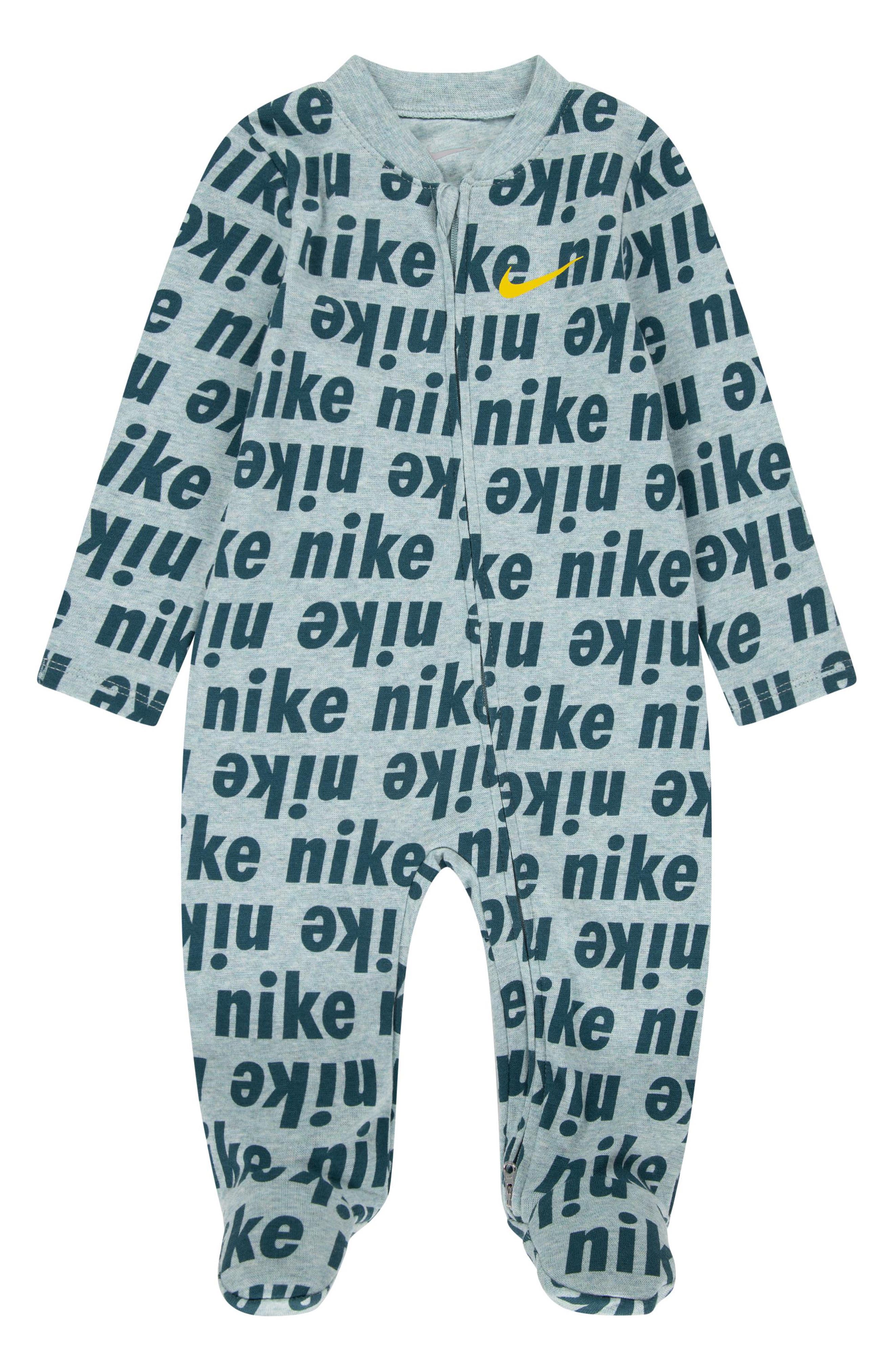 Nike Allover Logo Print Footie | Nordstromrack