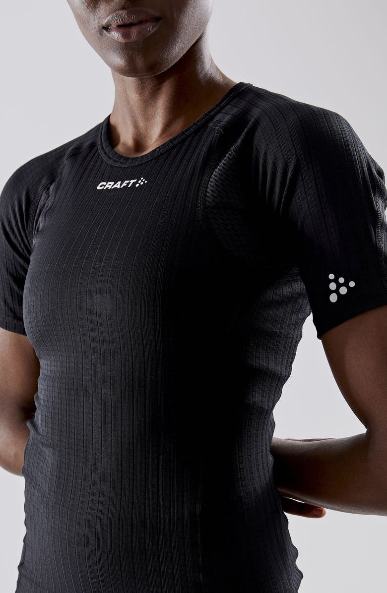 Craft Active Extreme X Rib Base Layer, Alternate, color, Black