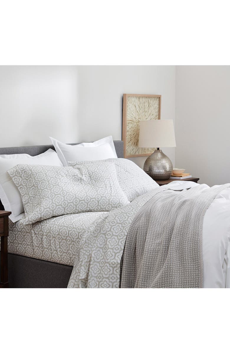 Boll & Branch Pickstitch Organic Cotton Blanket, Alternate, color,