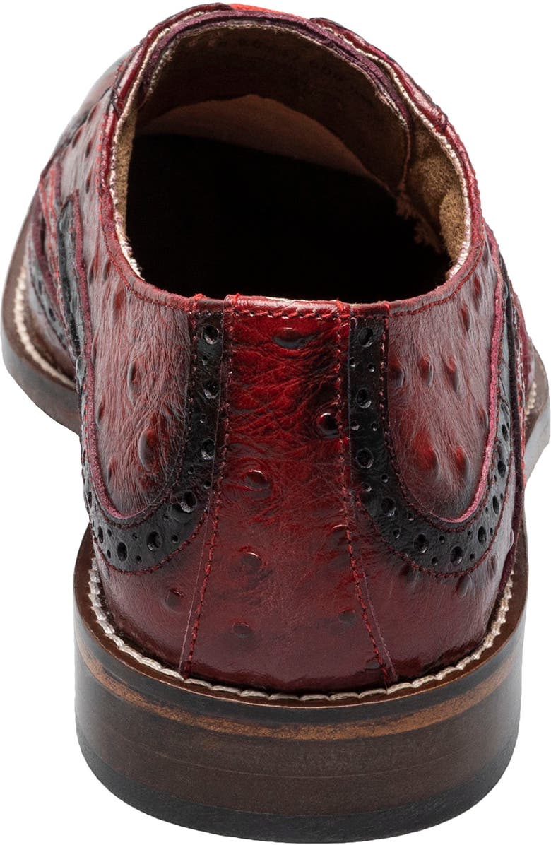 Stacy Adams Gennaro Wingtip Derby, Alternate, color, Red