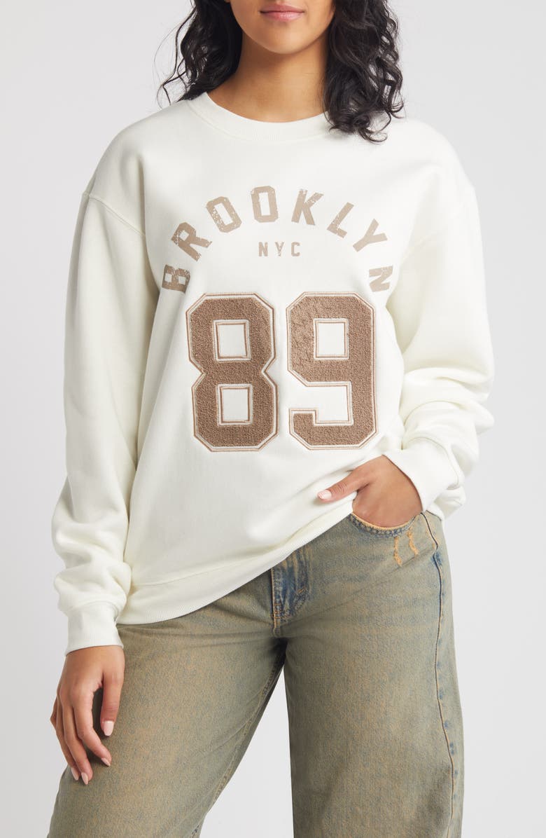 Vinyl Icons Brooklyn 89 Sweatshirt, Main, color, 