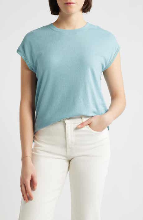 Crochet Cap Sleeve Tee