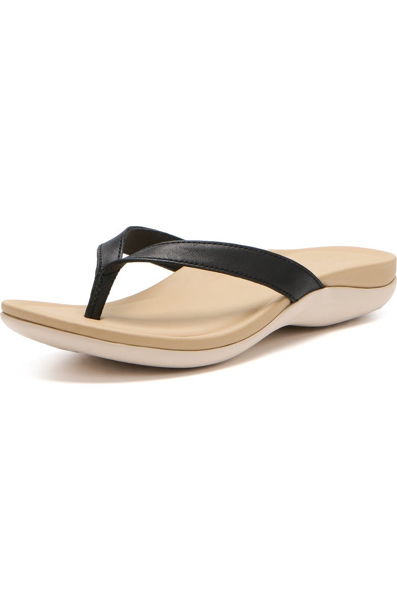 ABEO Oasis Flip Flop, Alternate, color, Black