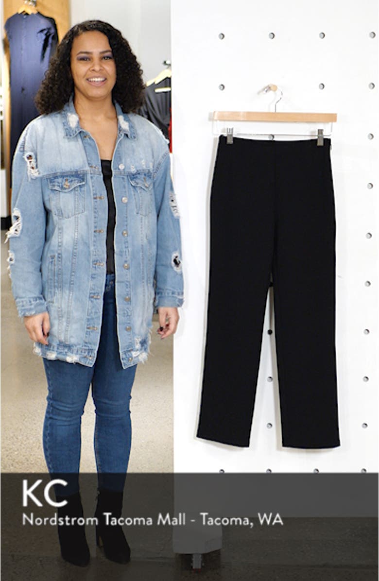 High Waist Slim Pants, sales video thumbnail