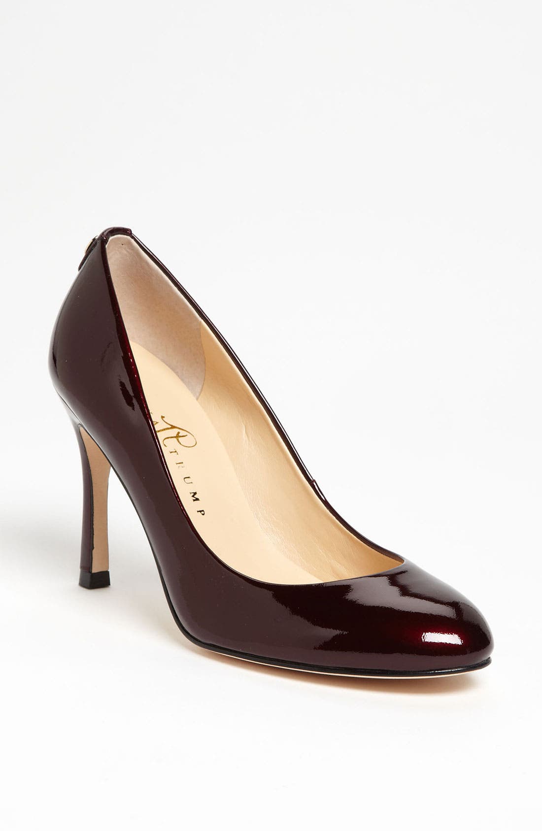 'Janie' Pump, Main, color, WINE PATENT