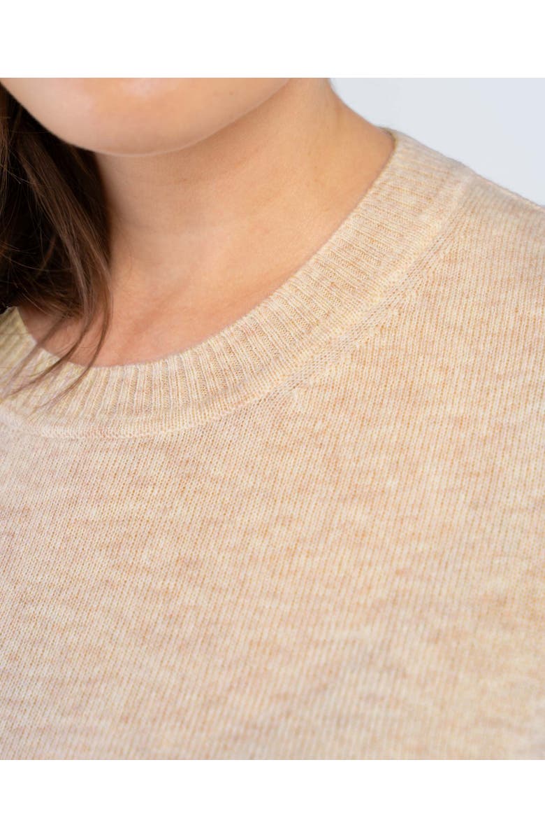 Kettlewell Cashmere Merino Blend Sweater, Alternate, color, Biscotti Marl