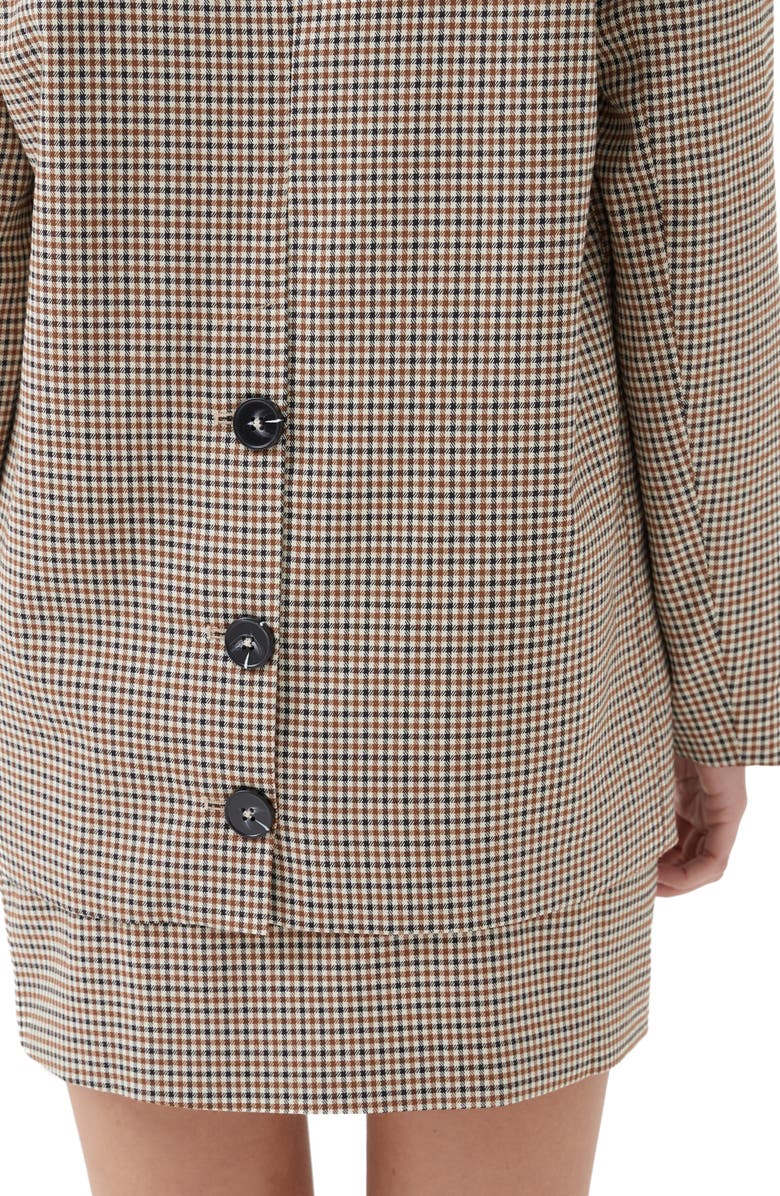 4th & Reckless Kiva Check Oversize Blazer, Alternate, color,