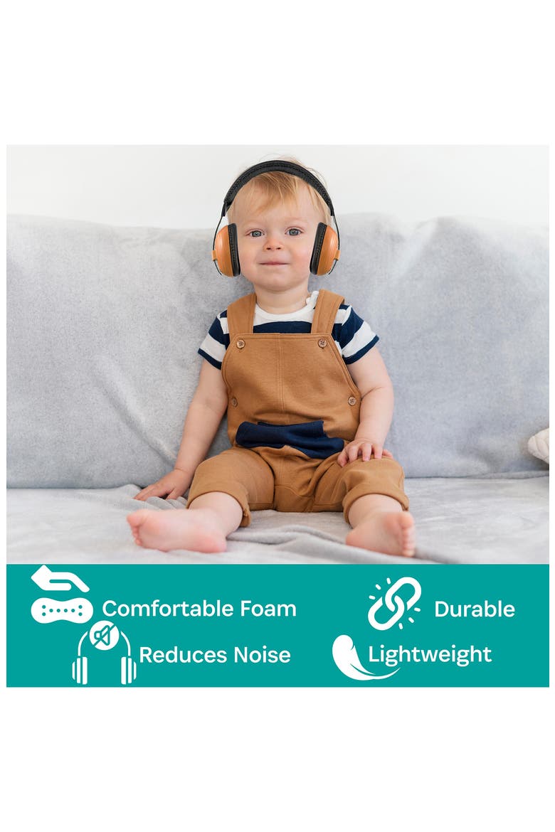 Kids' WhispEars Ear Protection Headphones, Alternate, color, ORANGE