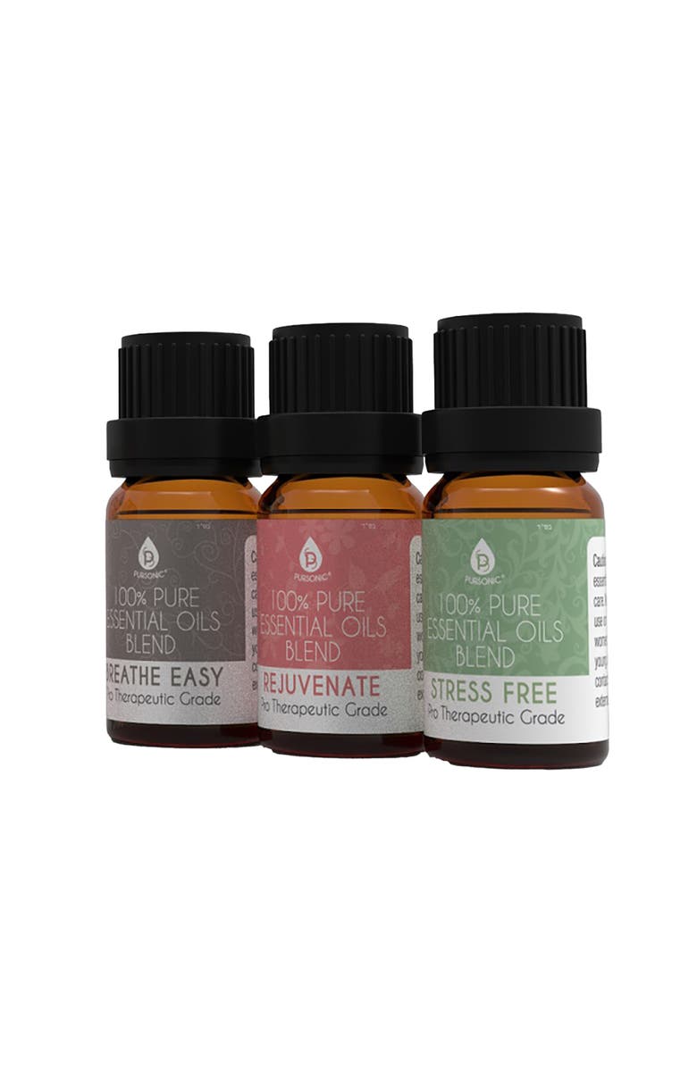 PURSONIC 100% Pure Essential Oil Blends, Main, color, Multicolor