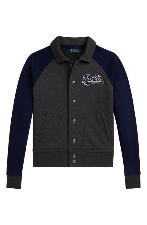 Kids' Raglan Sleeve Bomber Jacket (Big Kid)
