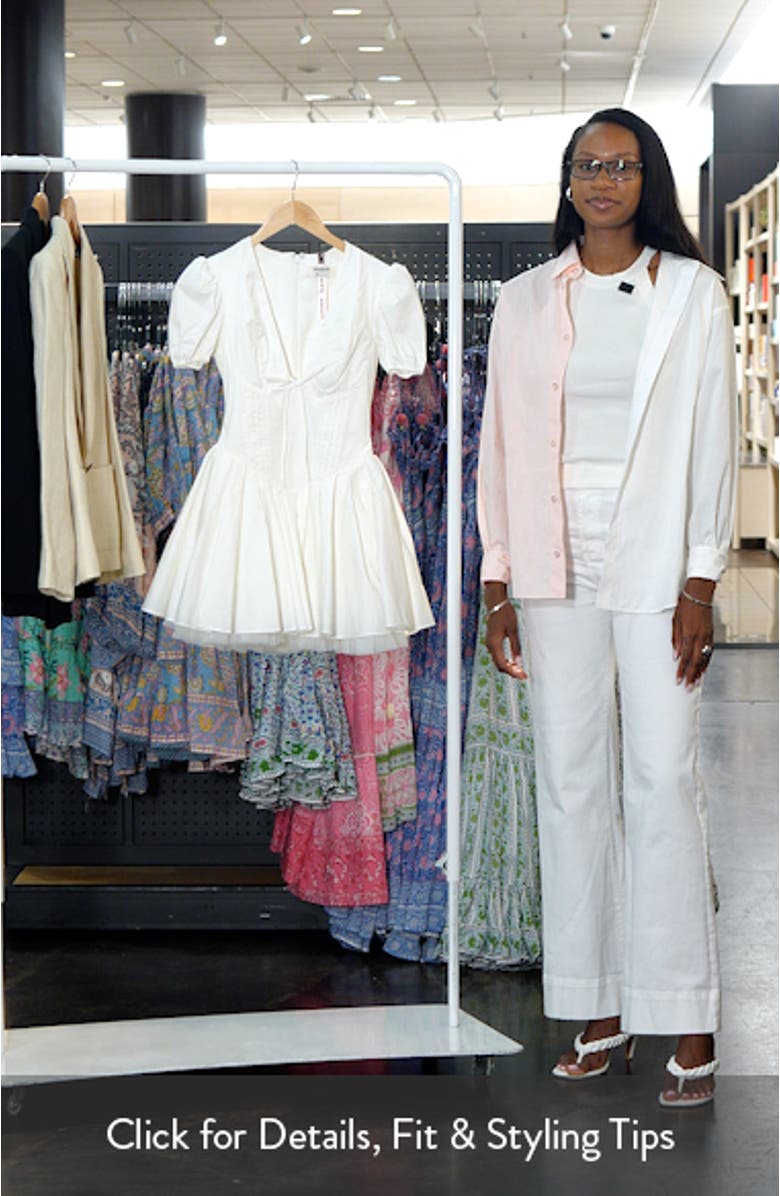 Imani Pleated Minidress