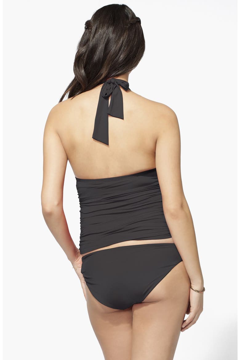 Ingrid & Isabel® Maternity Hipster Swim Bottoms, Alternate, color, GRAPHITE