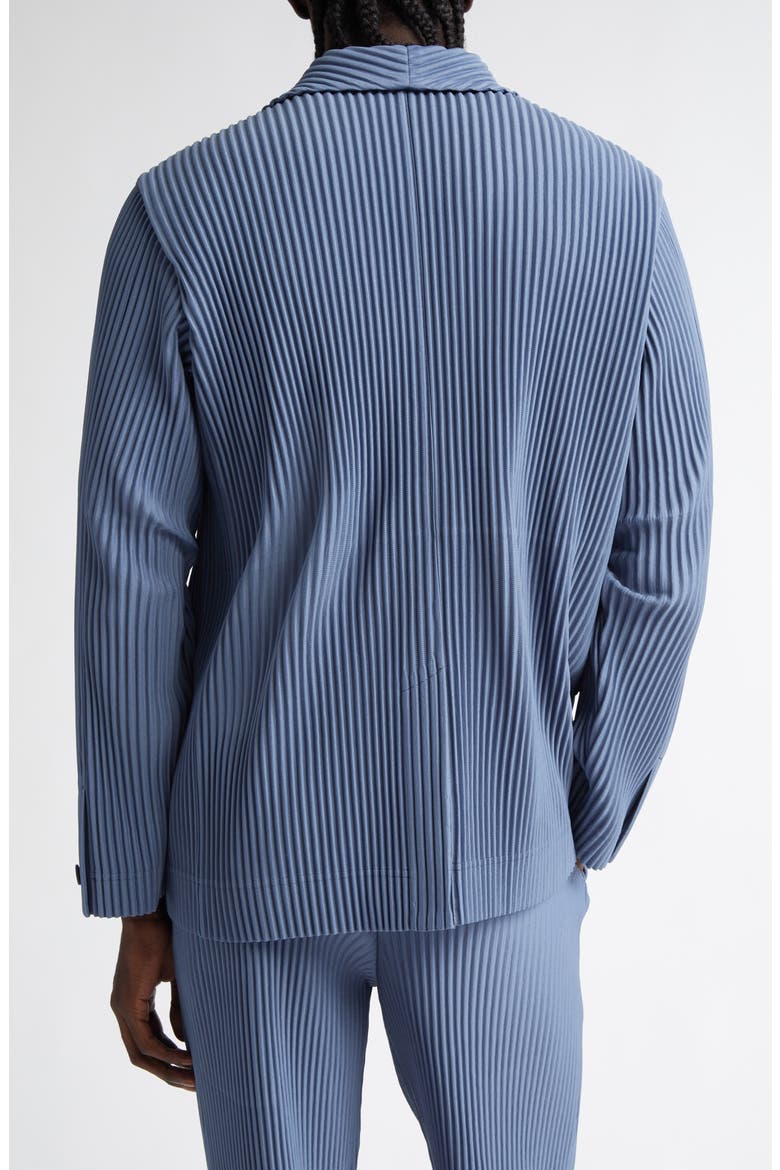 Tailored Pleats Sport Coat, Alternate, color, BLUE GRAY