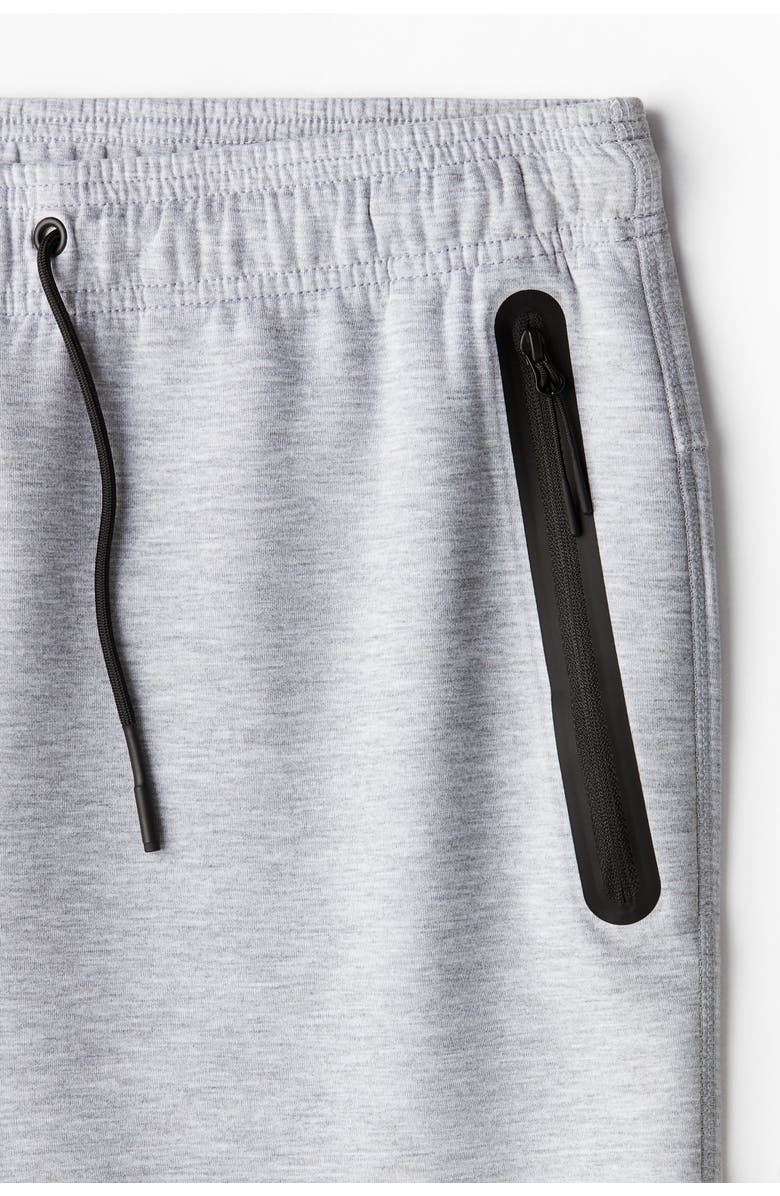 H&M Slim-fit sports joggers with drymove, Alternate, color, Light Gray Melange
