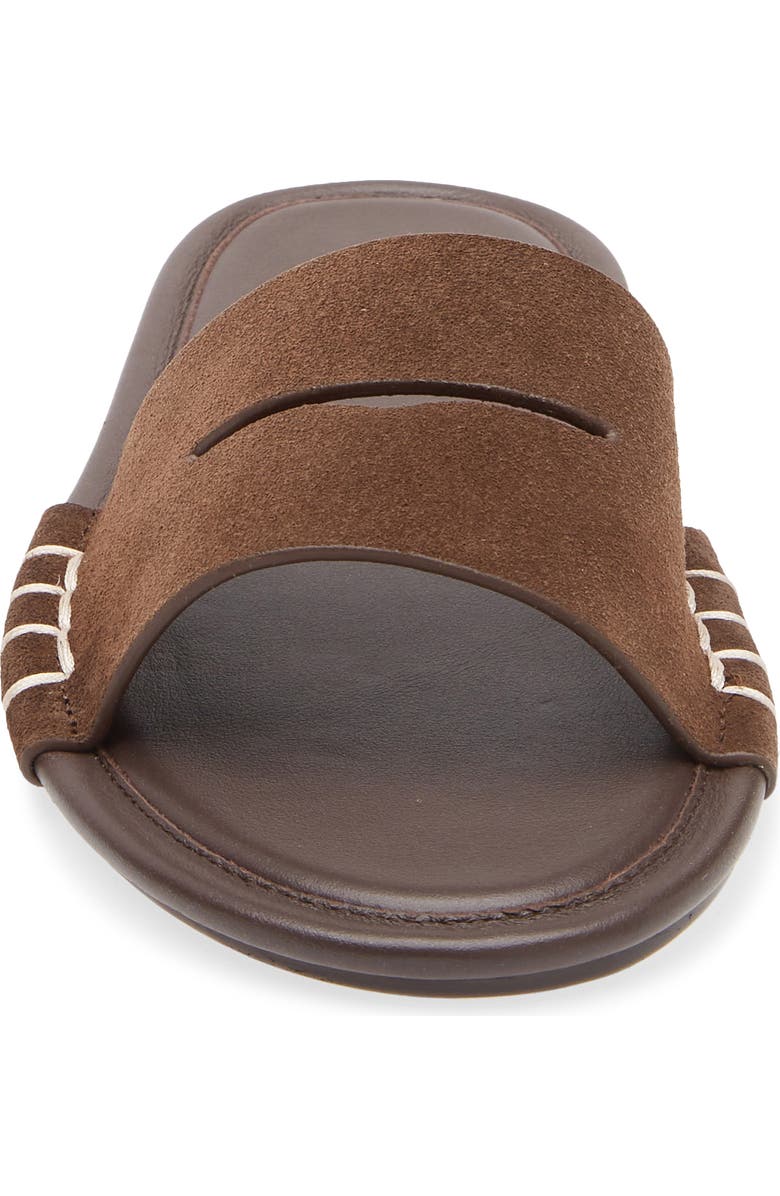 JW Anderson Loafer Slide Sandal, Alternate, color, Brown 600