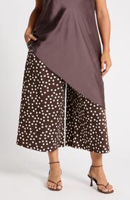 Renee C Wide Leg Capri Pants