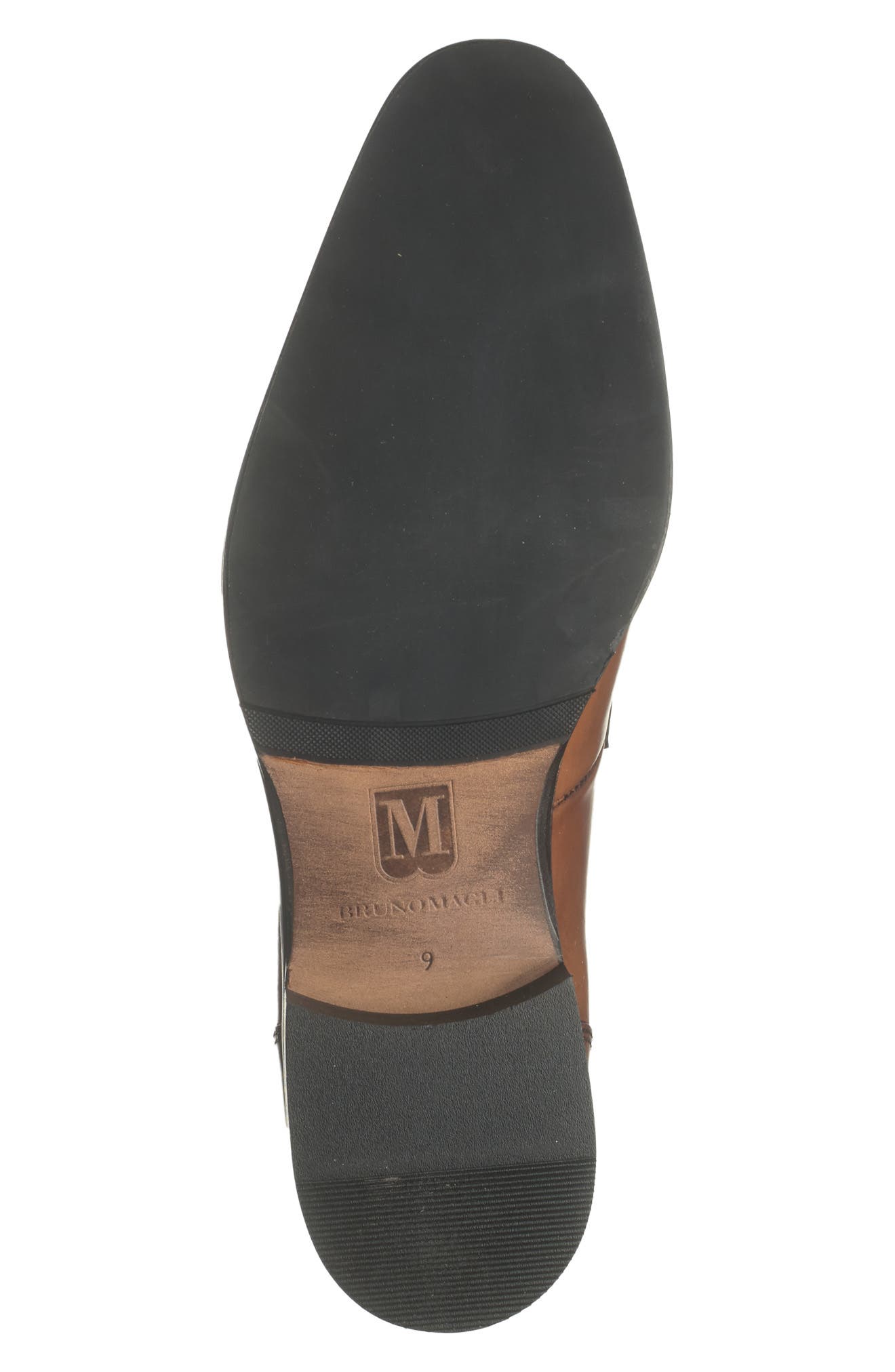 Bruno Magli Cassiano Leather Penny Loafer, Alternate, color, 