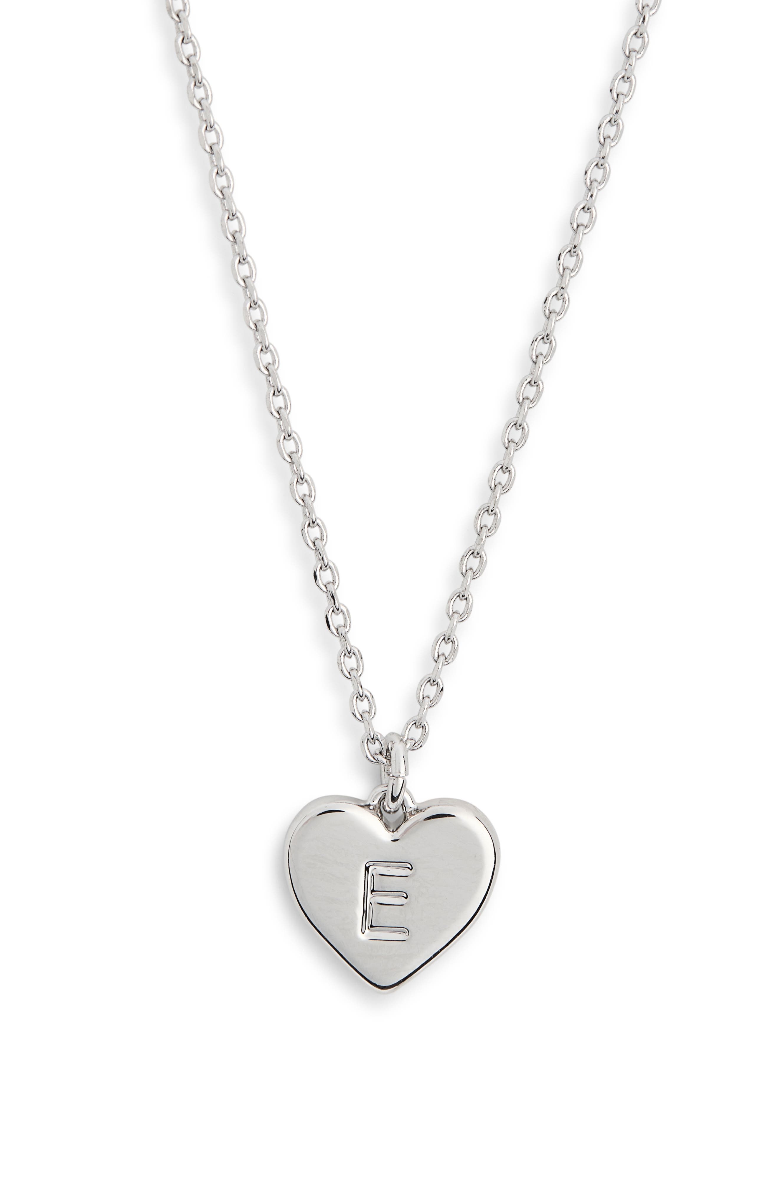 Kate Spade New York initial here pendant necklace