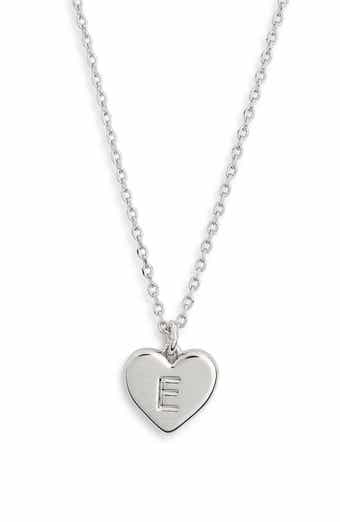 Kate Spade New York initial here pendant necklace