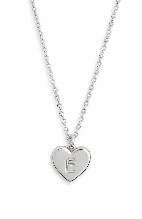 Kate Spade New York initial here pendant necklace