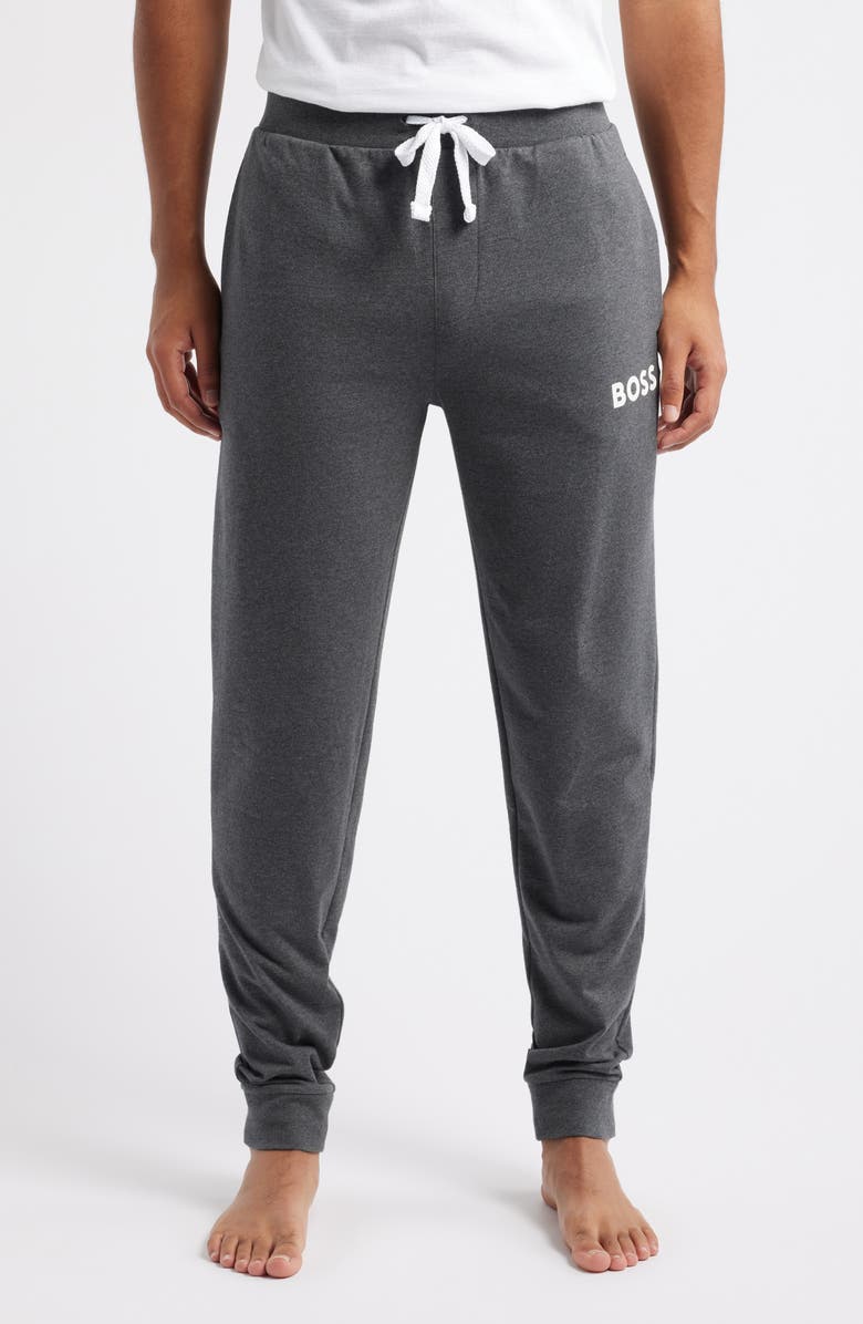 BOSS Men's Ease Pajama Joggers, Main, color, Grey