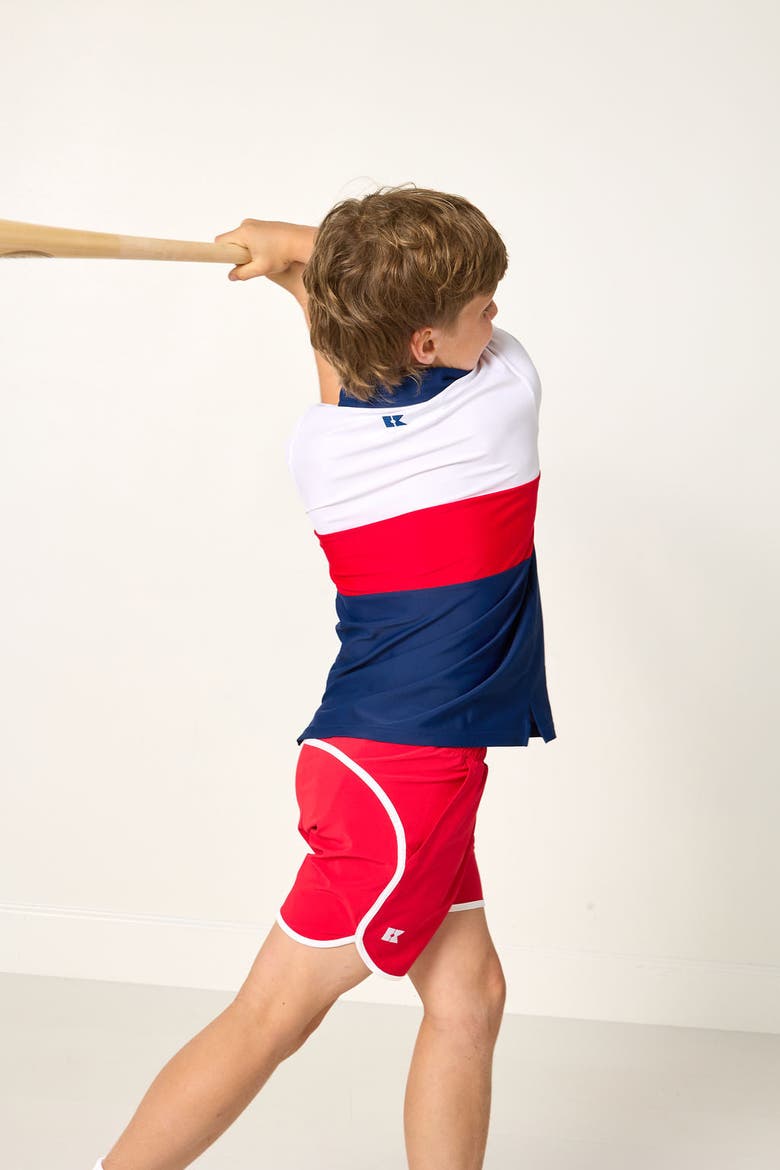 Retro Super Short, Alternate, color, Red