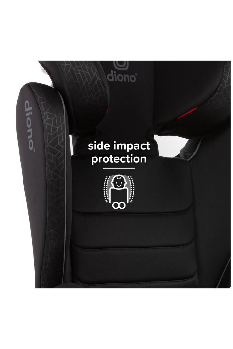Monterey XT Expandable Highback Booster Car Seat, Alternate, color, BLACK