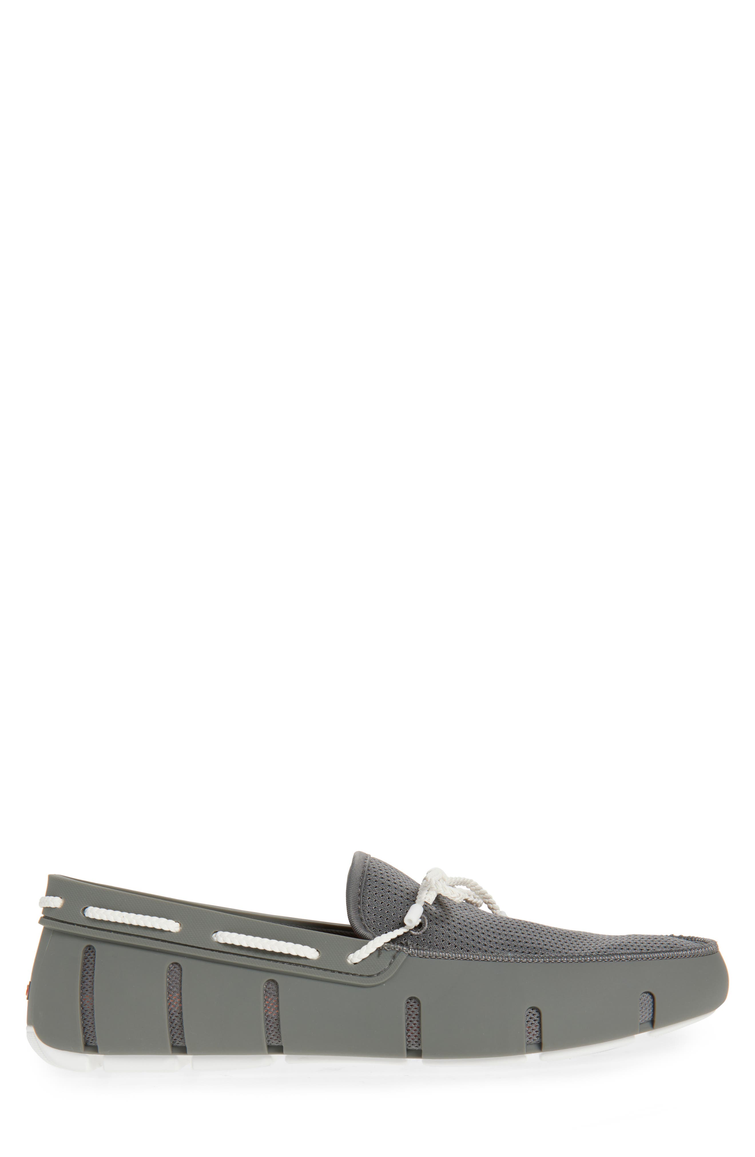 Braided Lace Loafer, Alternate, color, GREY