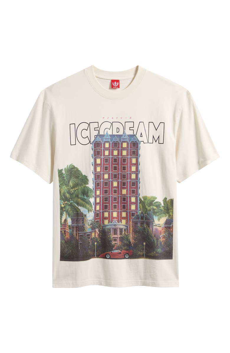 ICECREAM Estate Oversize Graphic T-Shirt, Alternate, color, Whisper White