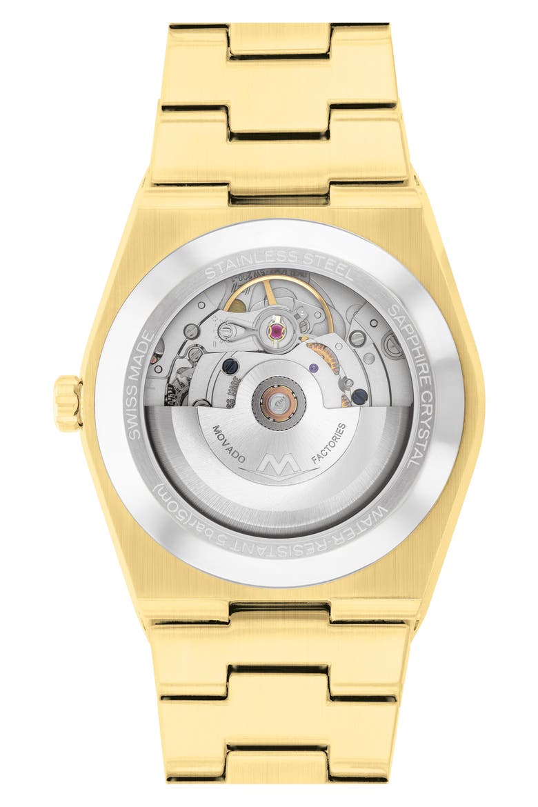 Bold Quest Bracelet Watch, 39mm, Alternate, color, WHITE