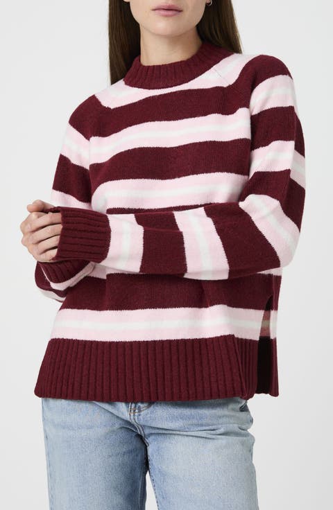 Suzie Striped Crewneck Sweater
